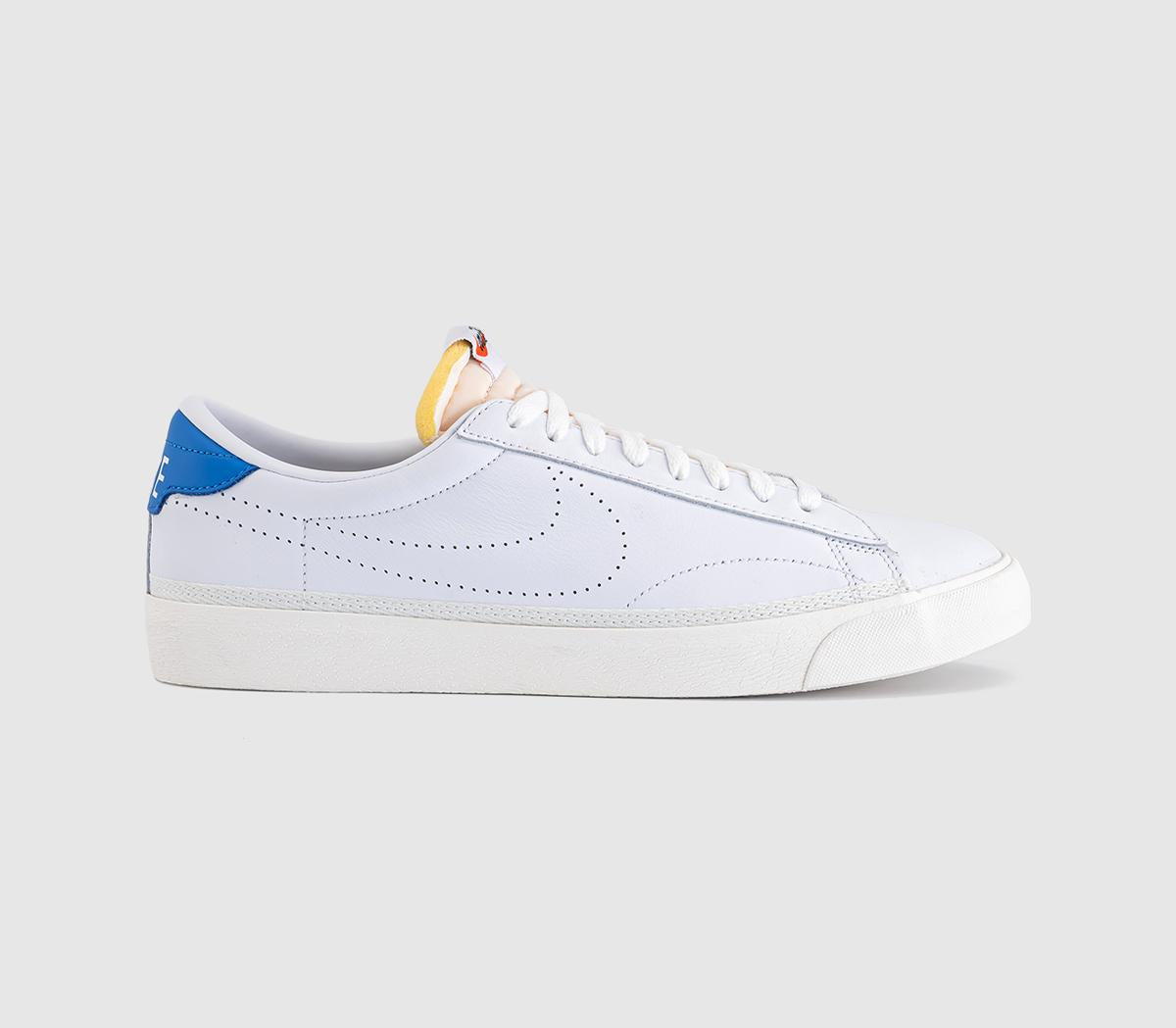 Nike Tennis Classic Trainers White Photo Blueteam Orange