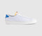 Nike Tennis Classic Trainers White Photo Blueteam Orange