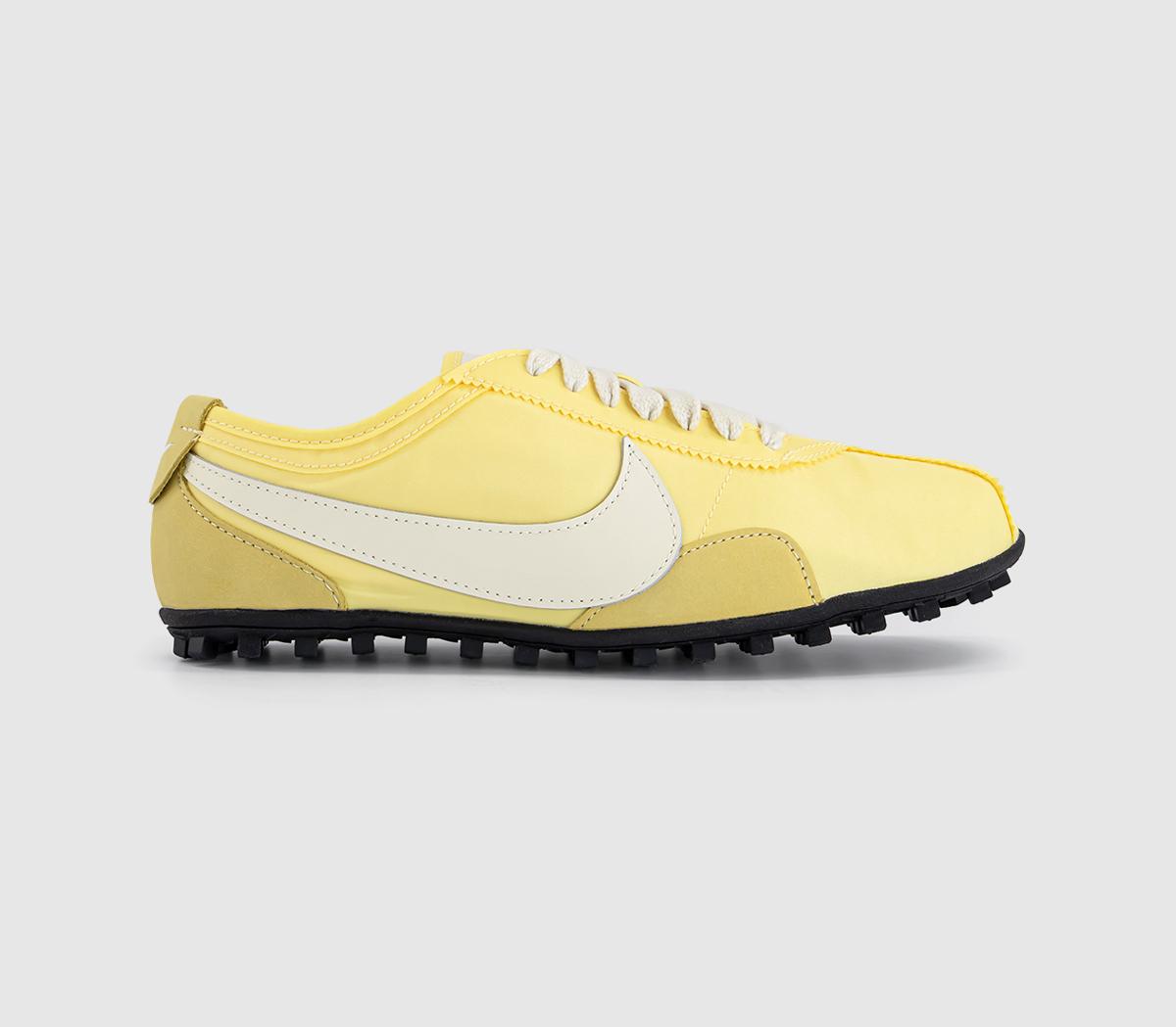 Nike Moon Shoe Trainers Soft Yellow Soft Pearl Black