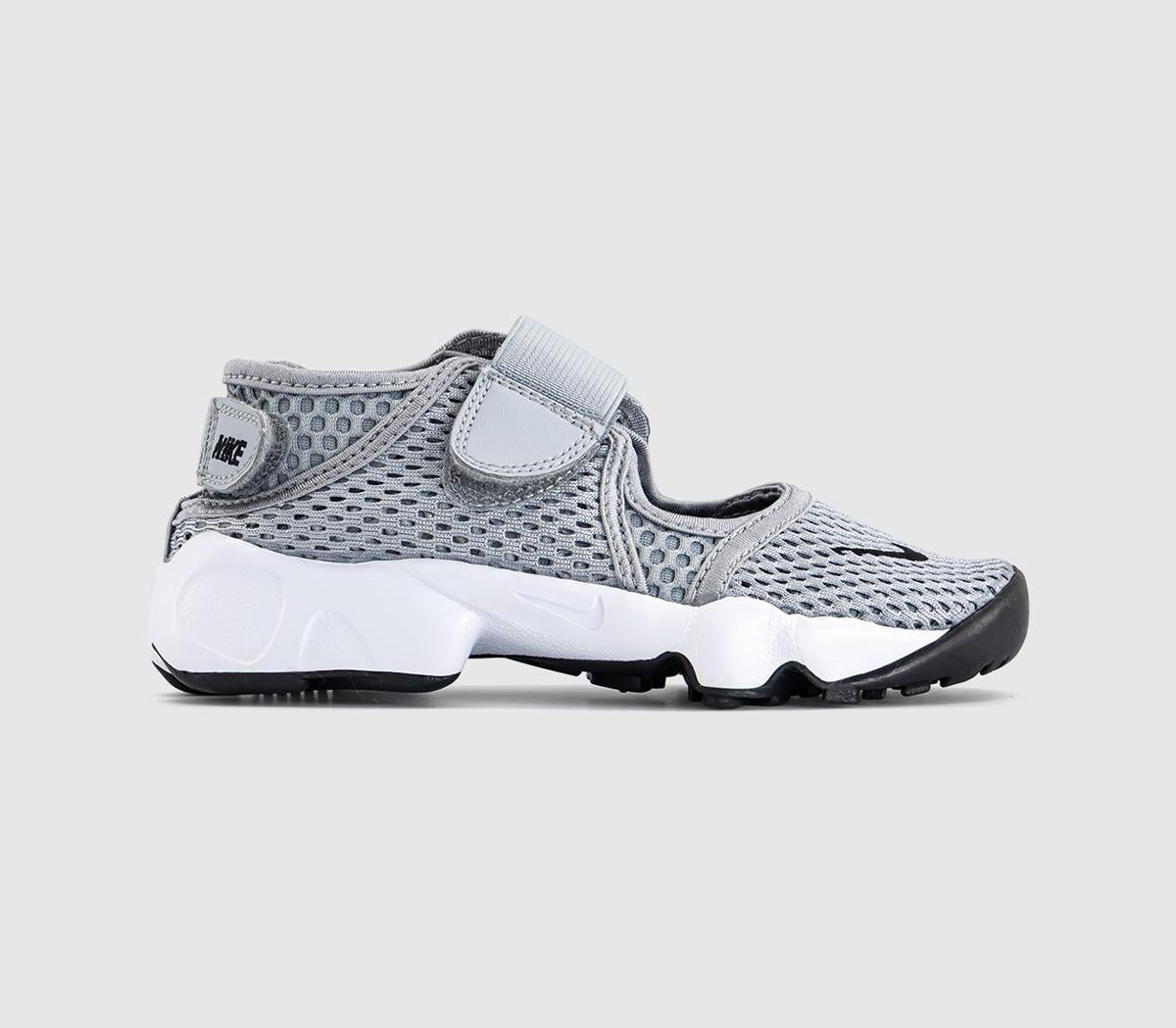 Kids Nike Rift Youth Trainers Wolf Grey Blackwhite