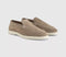 Mens OFFICE Cruise Suede Loafers Stone Suede