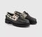Womens Sebago Ranger Wild Collar Boat Shoes Black Zebra