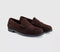 Mens G.H Bass & Co Weejun Larson Suede Loafers Chocolate Suede