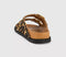 Womens 1774 BIRKENSTOCK Arizona Pony Like Fur Sandals Leopard