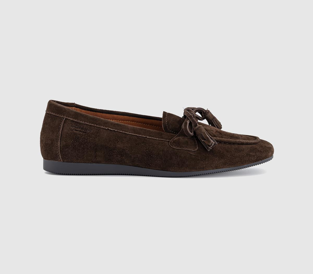 Womens Vagabond Shoemakers Womens Vagabond Shoemakers Hilary Tassel Ballet Pumps Coffee UK Size 6