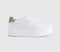 OFFICE Tatum Platform Lace Up Trainers White