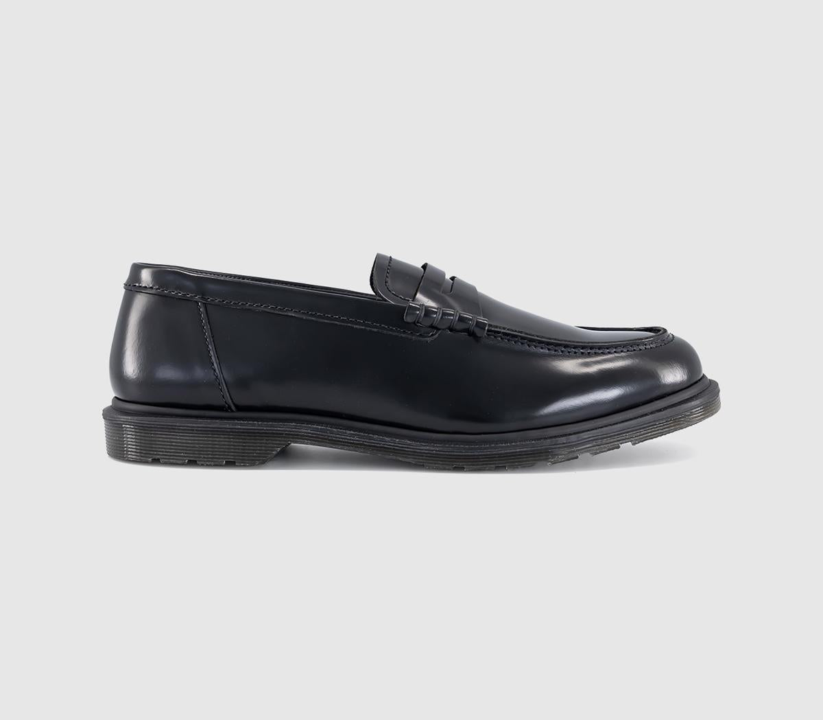 Mens Dr. Martens Mayfair Mens Loafers Polished Black Smooth