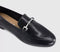 Womens OFFICE Freida Snaffle Loafers Black Leather