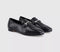 Womens OFFICE Freida Snaffle Loafers Black Leather