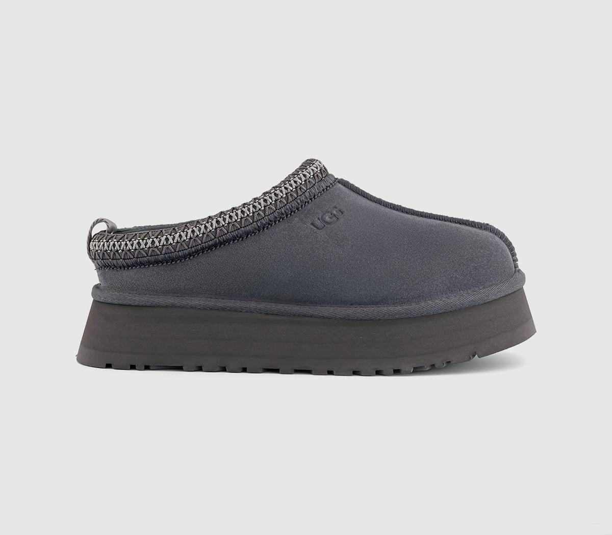 Womens UGG Tazz Ii Slippers Obsidian UK Size 7