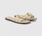 Womens OFFICE Stirling Ring Detail Sliders Off White