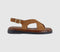 Womens OFFICE Sandi Crossover Slingback Sandals Tan Suede