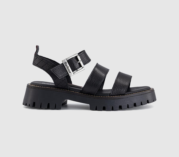 Womens Barbour Gabby Sandals Black