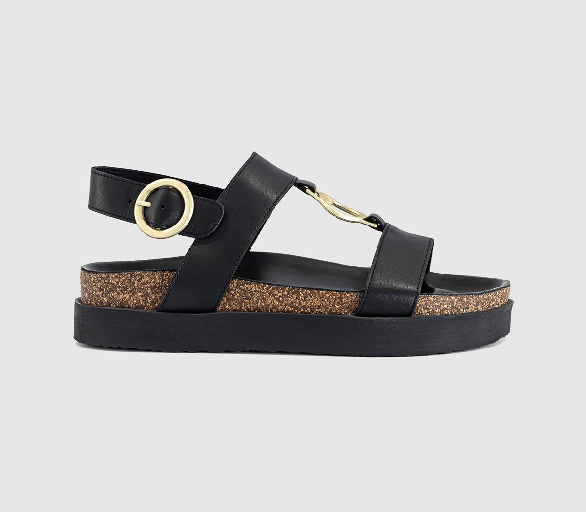 Womens Barbour Gwen Sandals Black