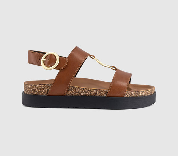 Womens Barbour Gwen Sandals Brown