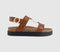 Womens Barbour Gwen Sandals Brown