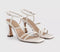 Womens OFFICE Heidi Strappy Sandal Heels Off White