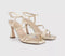 Womens OFFICE Heidi Strappy Sandal Heels Gold