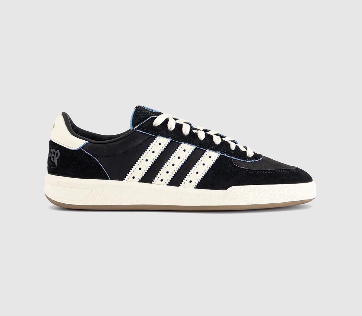 adidas Glenburn Trainers Trhrasher Black White Core Gum
