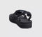 Womens Teva Midform Kena Slim Sandals Black