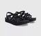 Womens Teva Midform Kena Slim Sandals Black