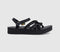 Womens Teva Midform Kena Slim Sandals Black
