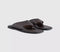 Womens OFFICE Saffie High Vamp Toe Post Sandals Brown