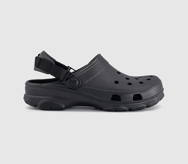 Mens Crocs All Terrain Clogs Black