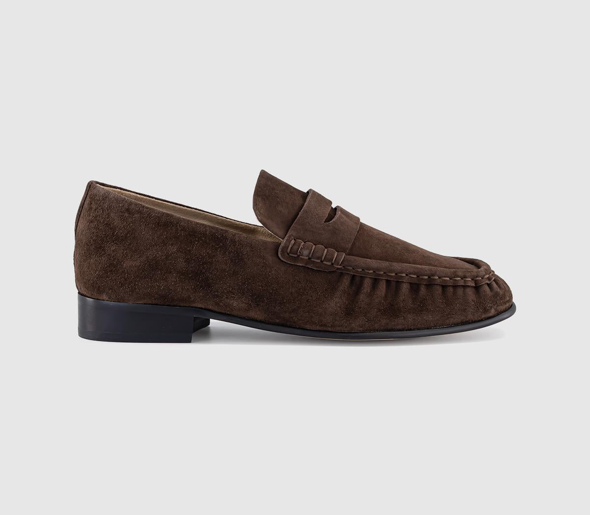 Womens Tony Bianco Gomez Loafers Espresso Suede