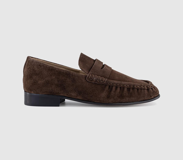 Womens Tony Bianco Gomez Loafers Espresso Suede