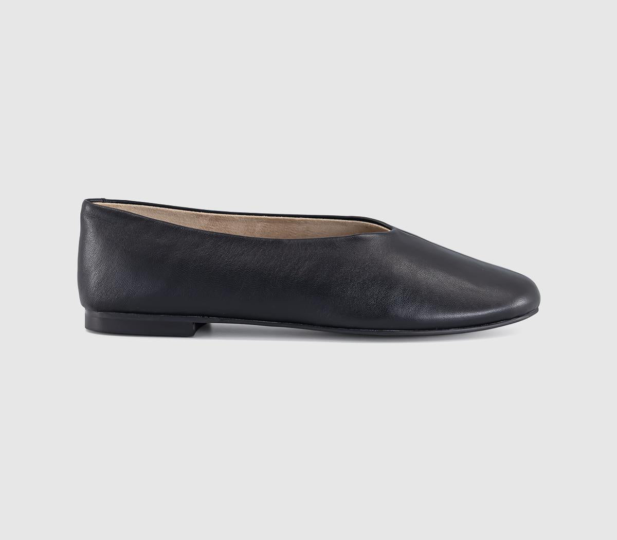 Womens Tony Bianco Cuba Ballet Flats Black Nappa