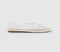 Womens OFFICE Fling String Mesh Ballet Flats White