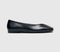 Womens ALOHAS Katia Ballet Flats Black Leather