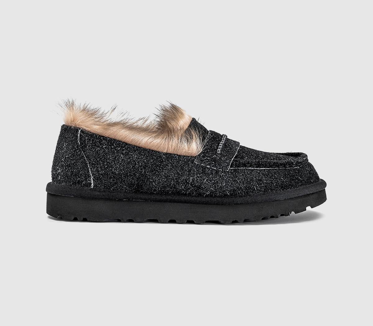 Womens UGG Ellis Loafers Black