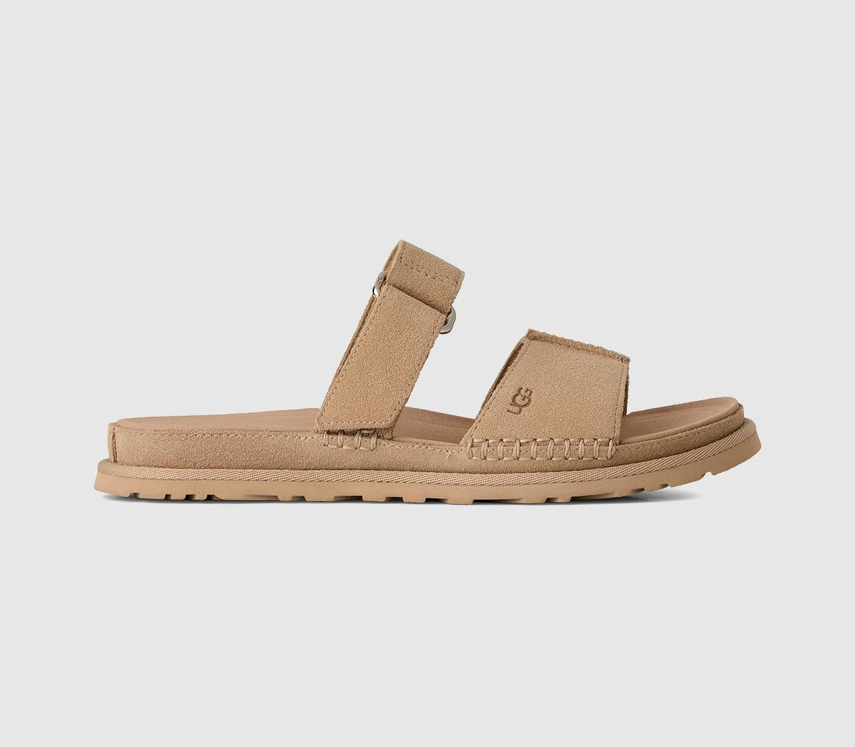 Womens UGG Goldengaze Sliders Mustard Slide