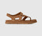 Womens UGG Goldengaze Toe Post Sandals Chestnut