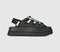 Womens UGG Goldenglow Toggle Sandals Black