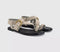 Womens OFFICE Storm Strappy Buckle Sandals Taupe Suede