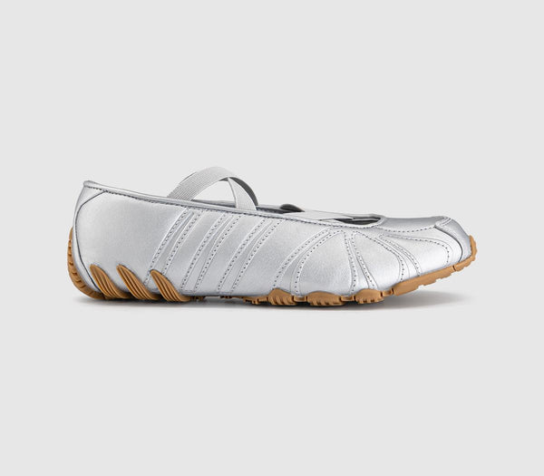 adidas Ghost Sprint Ballet Pumps Silver Metallic Silver Metallic Gum