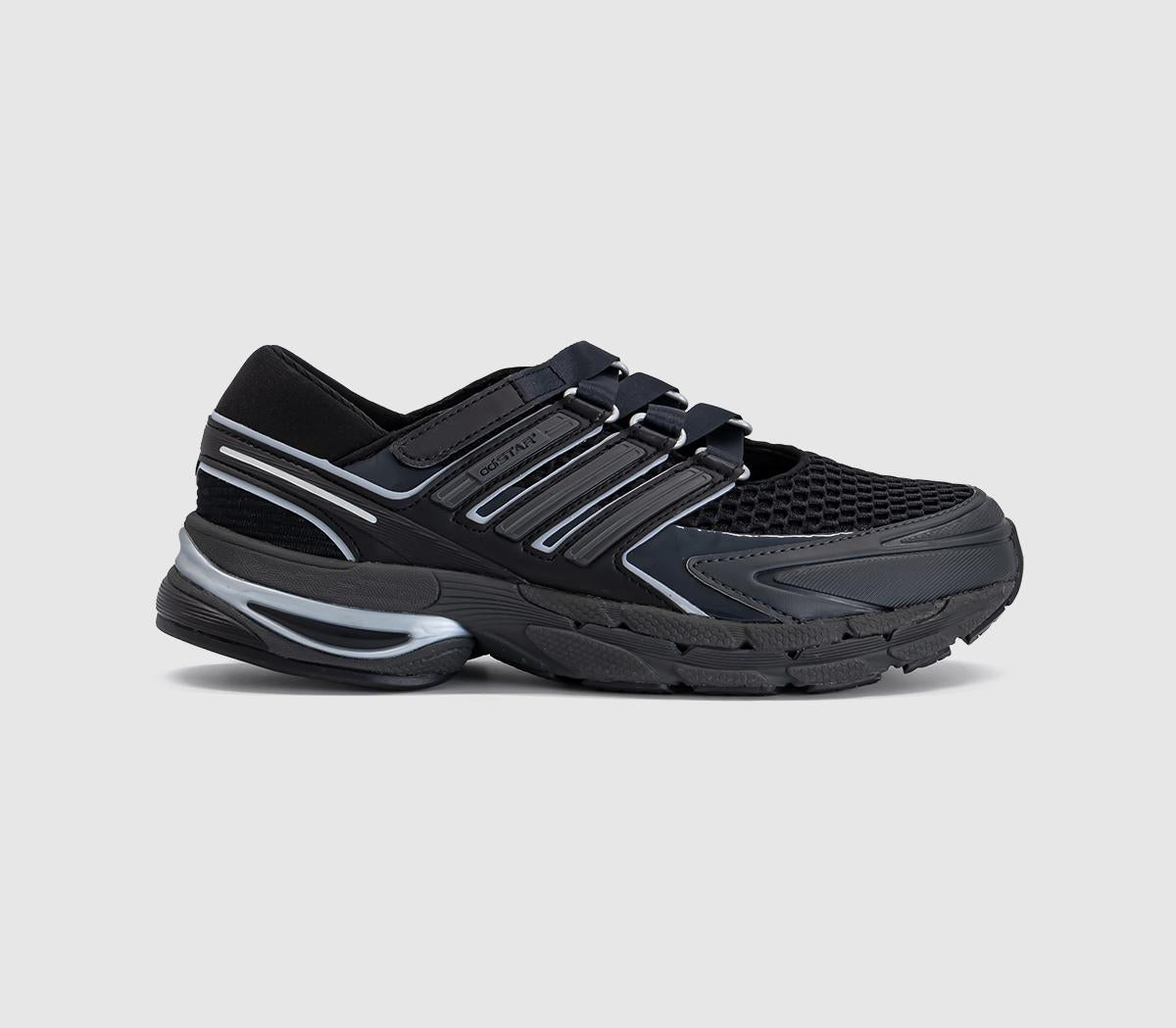adidas Adistar Mary Jane Trainers Carbon Tech Grey Metallic Night Grey