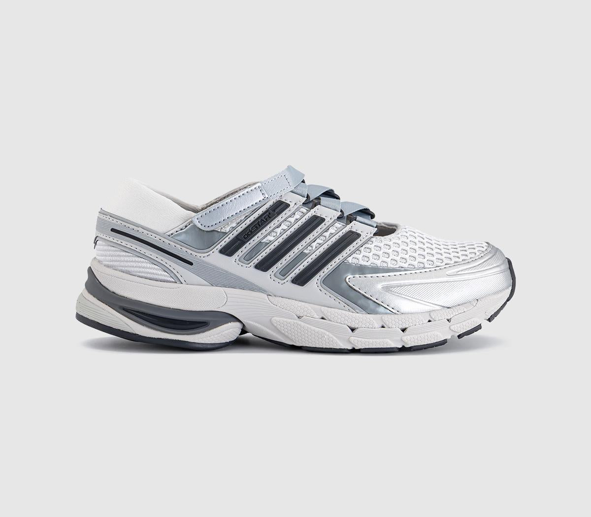 adidas Adistar Mary Jane Trainers Grey Metallic Silver Grey