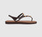 Womens Havaianas Flash Fusion Sandals Rust Brown