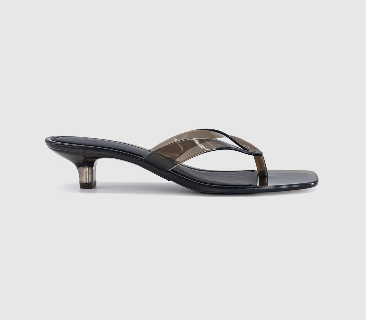 Womens Steve Madden Tracie Heels Smoke Jelly