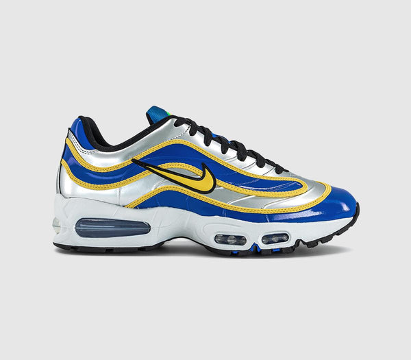 Nike Air Max Joga Bonito Trainers Metallic Silver Lightening Racer Blue