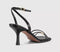 Womens OFFICE Midnight Hardware Multistrap Heels Black