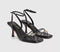 Womens OFFICE Midnight Hardware Multistrap Heels Black