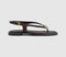 Womens OFFICE Scout Hardware Slingback Toe Post Sandals Brown