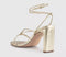 Womens OFFICE Harbour Multi Strap Block Heels Gold