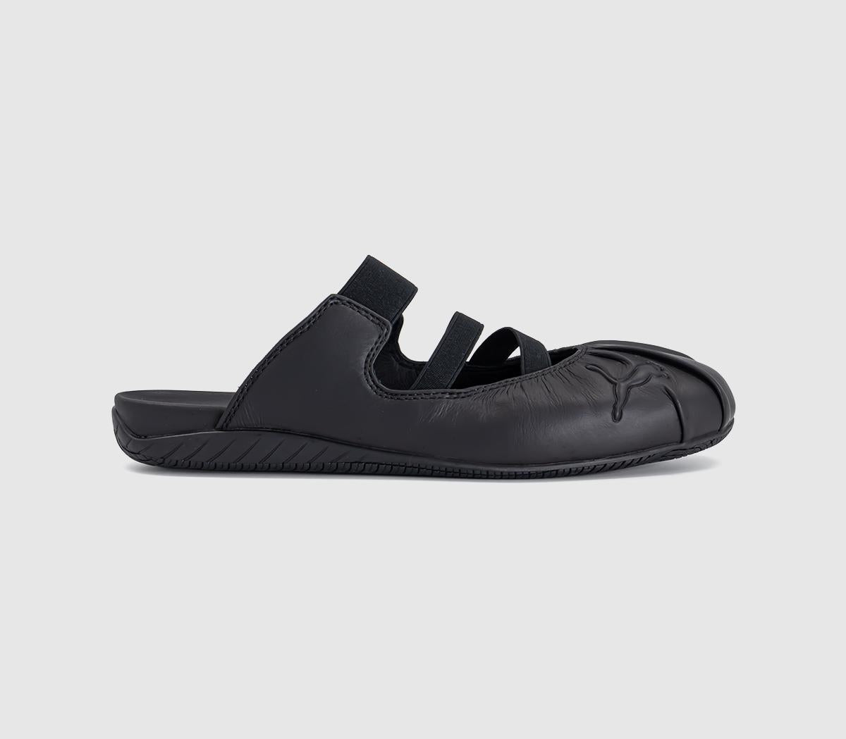 Womens PUMA Speedcat Ballet Mules Puma Black