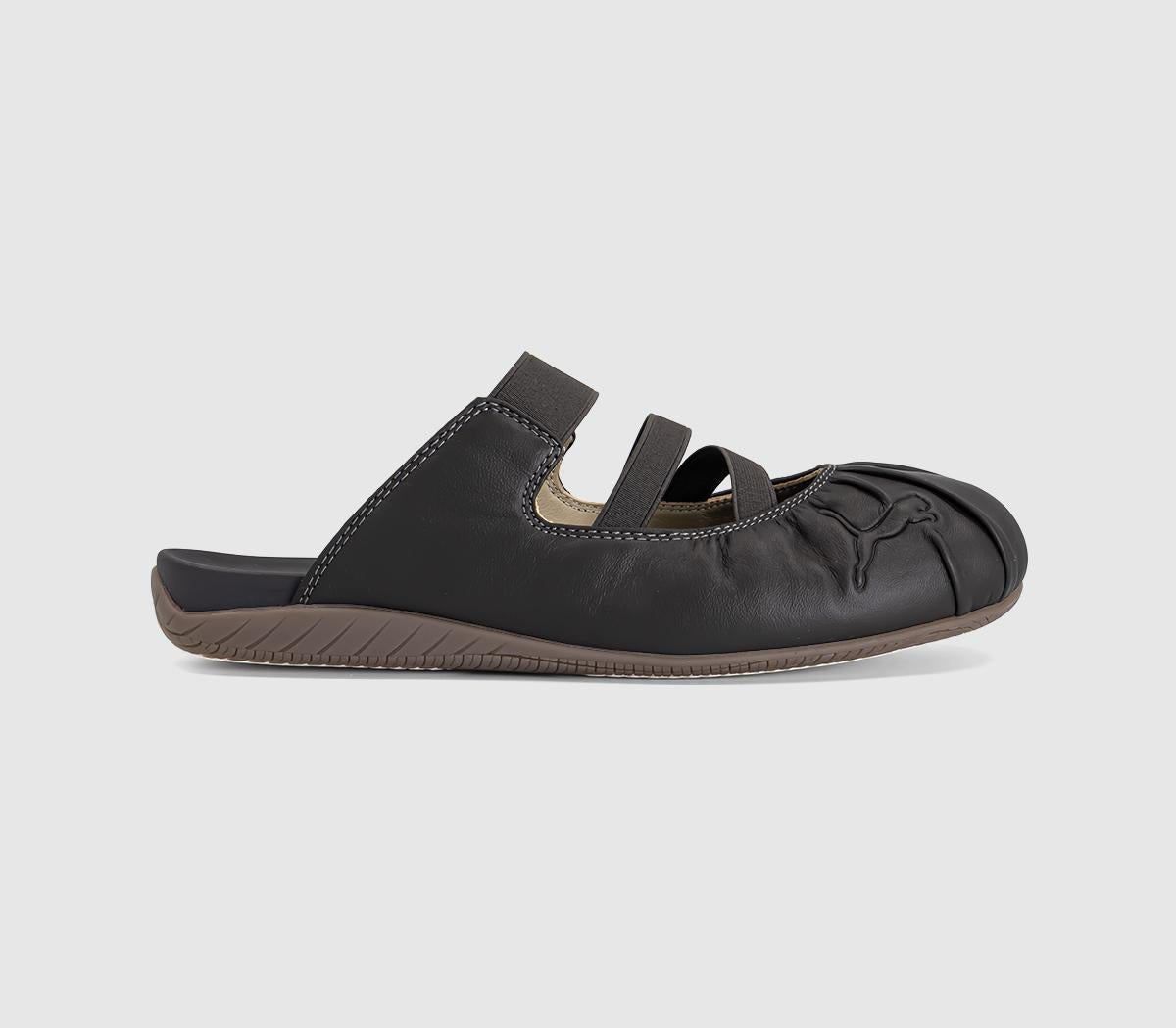 Womens PUMA Speedcat Ballet Mules Espresso Bean Haute Coffee